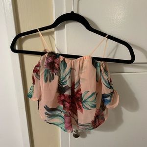Floral crop top - GUESS- XXS